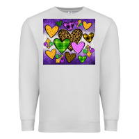 Dove Grey mardi gras Premium Sweatshirt - JahusDesignShop