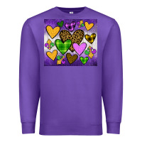 Purple mardi gras Premium Sweatshirt - JahusDesignShop
