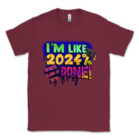 Burgundy i'm like 2024 done Classic Tee - CowGirlArtShop