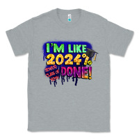Heather Grey i'm like 2024 done Classic Tee - CowGirlArtShop