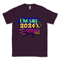 Plum i'm like 2024 done Classic Tee - CowGirlArtShop