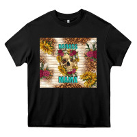 Black badass mama with flowers Heavy Core Tee - TumblerDesignByShophia