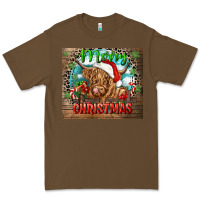 Cacao merry christmas heifer cow Premium Tee - CowGirlArtShop