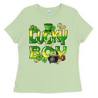 Matcha Lucky Boy St. Patrick's Day Ladies Tee - HowdyJamesFarm