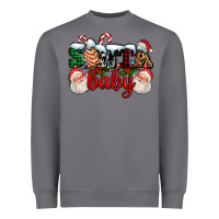 Storm santa baby with santa and christmas tree cake Heavyweight Sweatshirt - AdoDesignShop