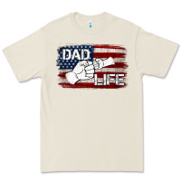 Bone Dad Life with American Flag Premium Tee - Jasminsmagicworld
