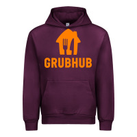 Mauve Wine Grubhub t-shirt Urban Hoodie - DesigneFamous