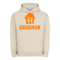 Pigment French Oak Grubhub t-shirt Urban Hoodie - DesigneFamous