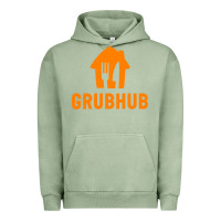 Pigment Oil Green Grubhub t-shirt Urban Hoodie - DesigneFamous