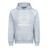 Heather Grey hello baymax Urban Hoodie - DesigneFamous