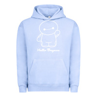 Pigment Grape Ice hello baymax Urban Hoodie - DesigneFamous