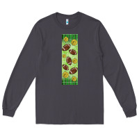 American Football With Lightning Bolt  Pen Wrap Long Sleeve Tee | Teevron