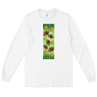White american football with lightning bolt  pen wrap Long Sleeve Tee - BundleAndBundleShop