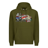 Army Green mom of both Premium Hoodie - SublimationCraftShop