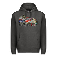 Charcoal Heather mom of both Premium Hoodie - SublimationCraftShop