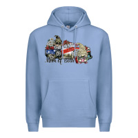 Colony Blue mom of both Premium Hoodie - SublimationCraftShop