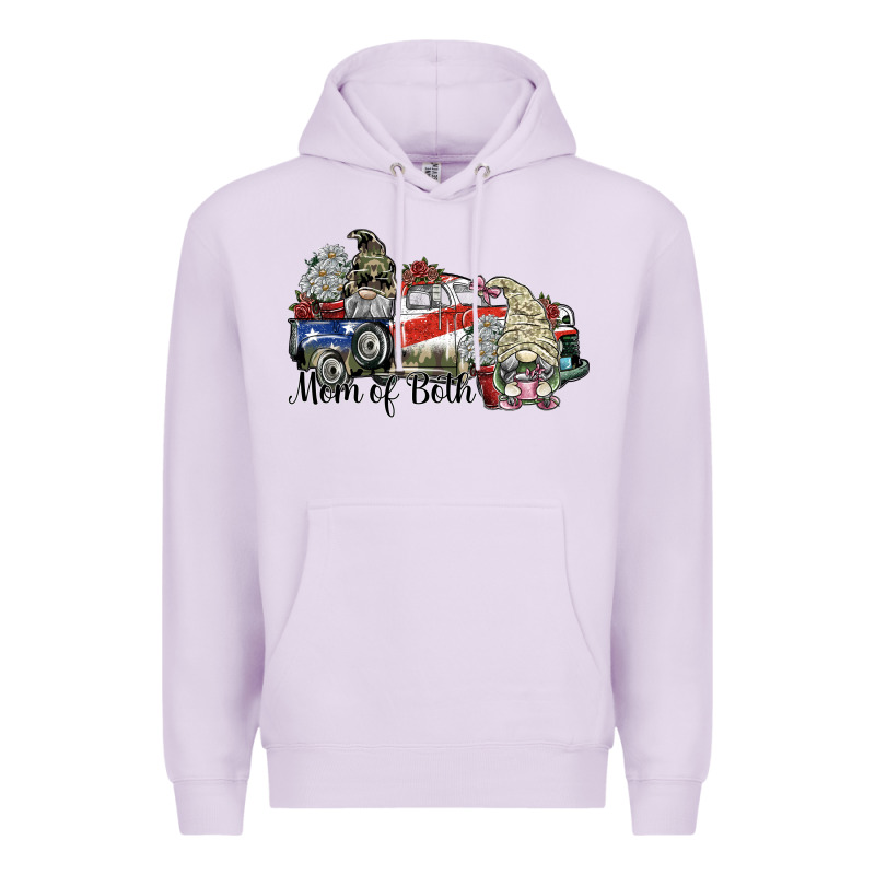 Mom Of Both Premium Hoodie by SublimationCraftShop | Teevron