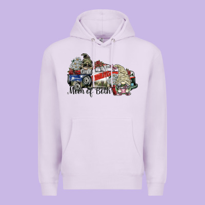 Mom Of Both Premium Hoodie Designed By Sublimationcraftshop
