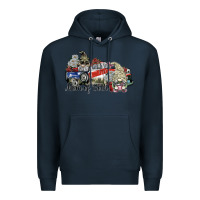 Navy mom of both Premium Hoodie - SublimationCraftShop