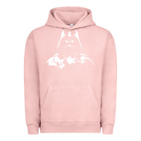 Pigment Salmon darth vader Urban Hoodie - DesigneFamous