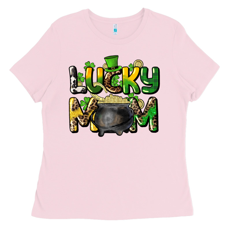 Lucky Mom St. Patrick's Ladies Tee by HowdyJamesFarm | Teevron