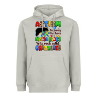 Moon Dust autism the journey that turns mama bears Heavyweight Hoodie - JahusDesignShop