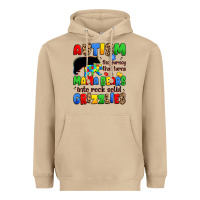 Mushroom autism the journey that turns mama bears Heavyweight Hoodie - JahusDesignShop