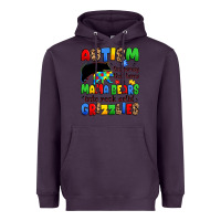 Plum autism the journey that turns mama bears Heavyweight Hoodie - JahusDesignShop