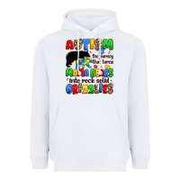 White autism the journey that turns mama bears Heavyweight Hoodie - JahusDesignShop