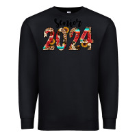 Black senior 2024 western Premium Sweatshirt - JahusDesignShop