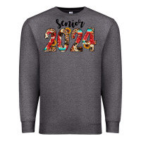Charcoal Heather senior 2024 western Premium Sweatshirt - JahusDesignShop