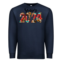 Navy senior 2024 western Premium Sweatshirt - JahusDesignShop