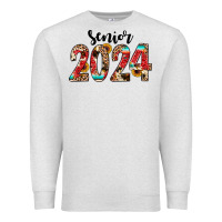 Oatmeal Heather senior 2024 western Premium Sweatshirt - JahusDesignShop