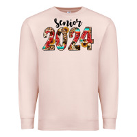 Pale Pink senior 2024 western Premium Sweatshirt - JahusDesignShop