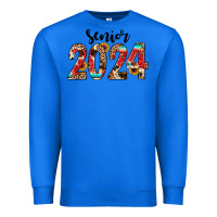 True Royal senior 2024 western Premium Sweatshirt - JahusDesignShop
