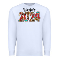 White senior 2024 western Premium Sweatshirt - JahusDesignShop