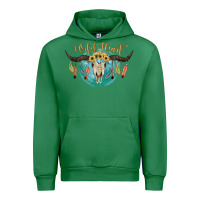 Emerald Wild Heart Urban Hoodie - JahusDesignShop