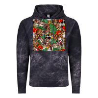 Cloud Black christmas donkey Vintage Hoodie - FaDigitalArtStudio
