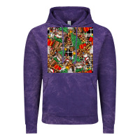 Cloud Purple christmas donkey Vintage Hoodie - FaDigitalArtStudio