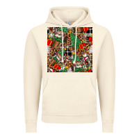 Vintage Artic christmas donkey Vintage Hoodie - FaDigitalArtStudio