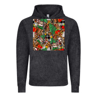 Vintage Black christmas donkey Vintage Hoodie - FaDigitalArtStudio