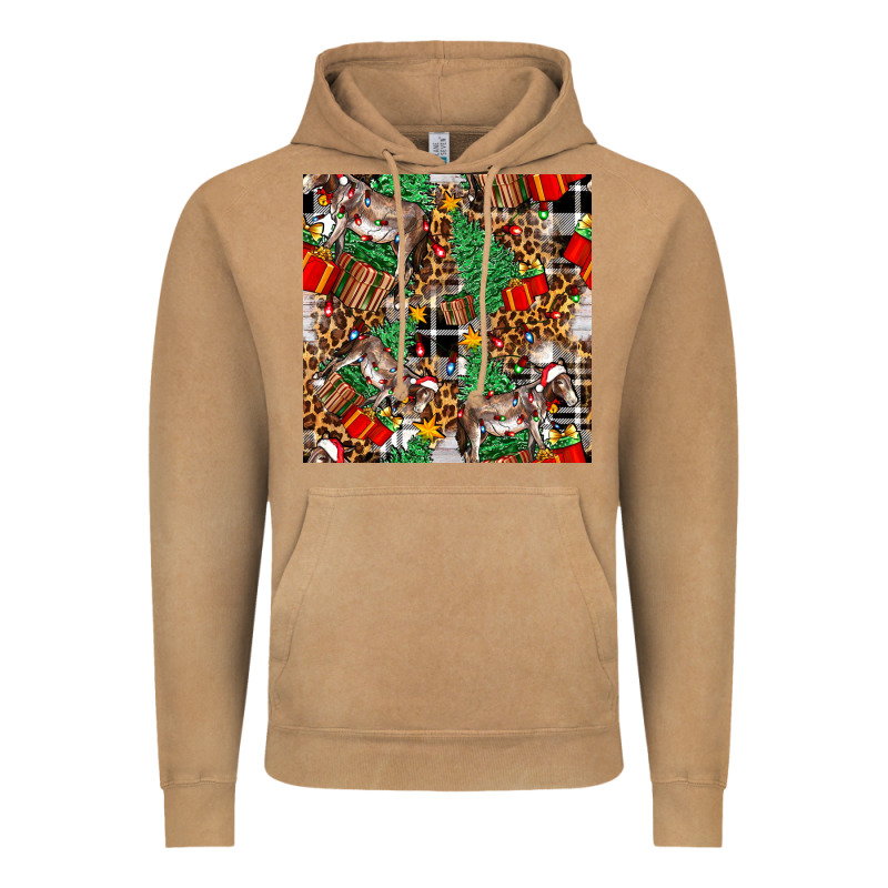 Christmas Donkey Vintage Hoodie by FaDigitalArtStudio | Teevron