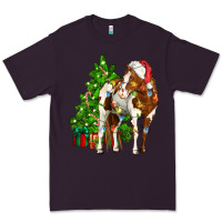 Plum american paint horse christmas tree Premium Tee - CowGirlArtShop