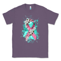 Lavender cancer ribbon Classic Tee - CowGirlArtShop