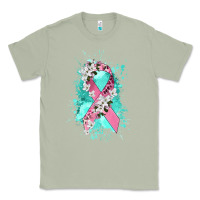 Matcha cancer ribbon Classic Tee - CowGirlArtShop