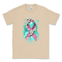 Mushroom cancer ribbon Classic Tee - CowGirlArtShop