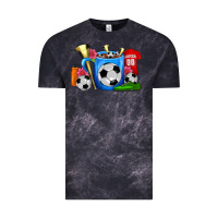 Cloud Black Soccer Coffee Mug Vintage Tee - FaDigitalArtStudio