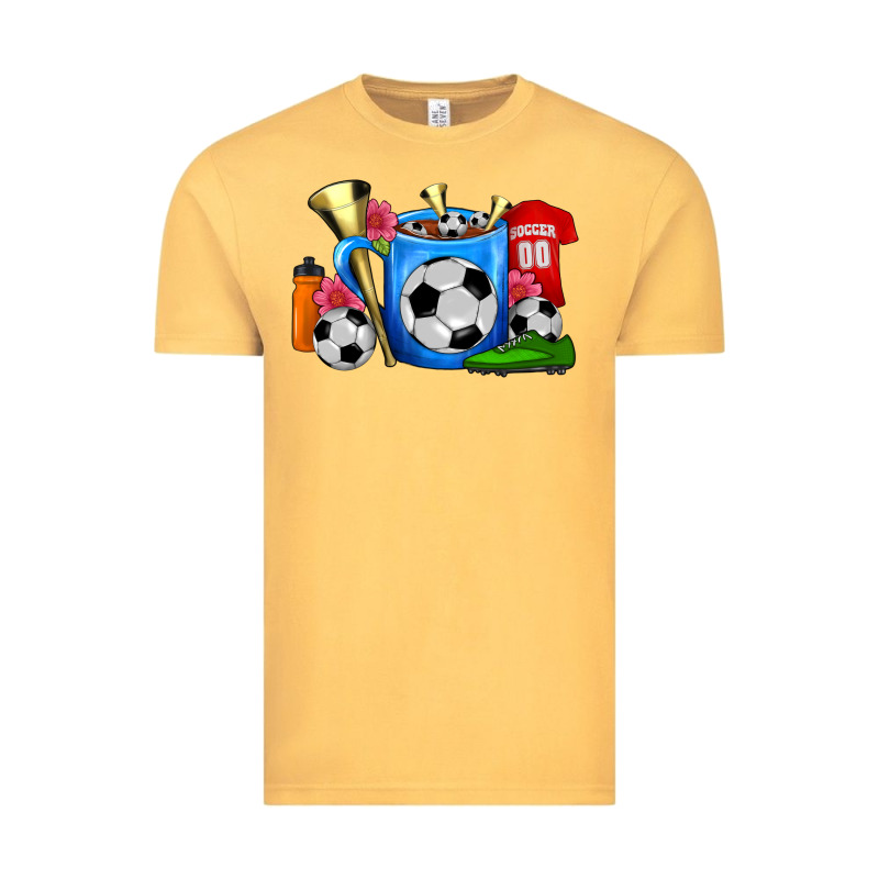 Soccer Coffee Mug Vintage Tee by FaDigitalArtStudio | Teevron