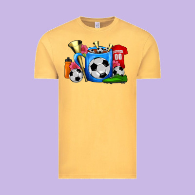 Soccer Coffee Mug Vintage Tee Designed By Fadigitalartstudio