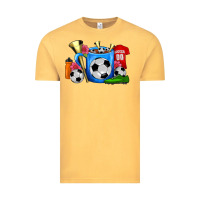 Vintage Mustard Soccer Coffee Mug Vintage Tee - FaDigitalArtStudio